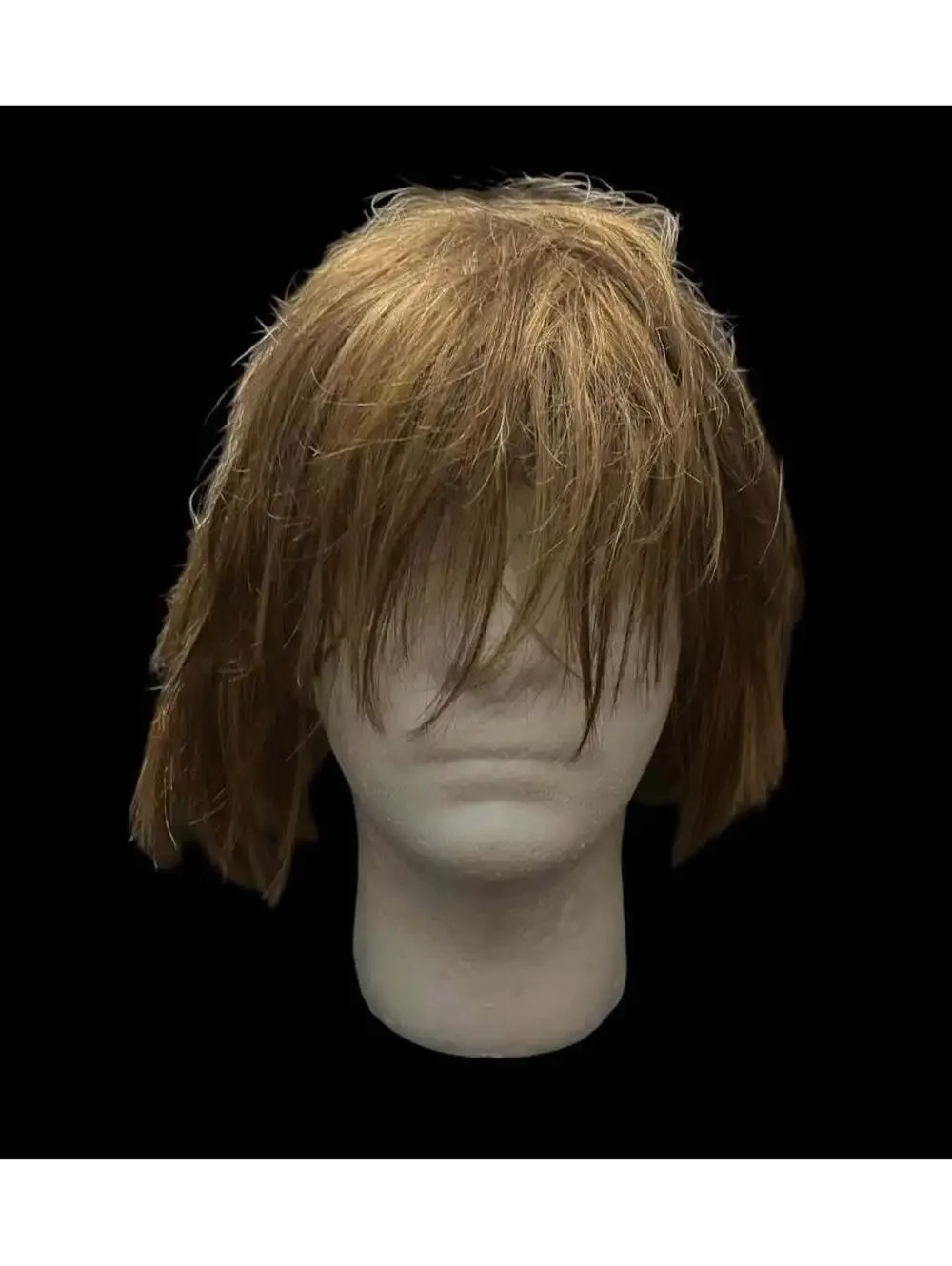 Short Layered Light Brown Wig